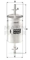 Mann Filter WK512 - FILTRO COMBUSTIBLE