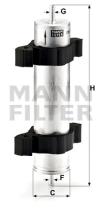 Mann Filter WK5212 - FILTRO COMBUSTIBLE CAR