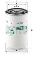 Mann Filter WK727 - FILTRO COMBUSTIBLE