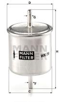 Mann Filter WK79 - FILTRO COMBUSTIBLE