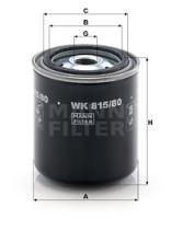 Mann Filter WK81580 - FILTRO COMBUSTIBLE
