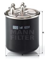 Mann Filter WK8201 - FILTRO COMBUSTIBLE