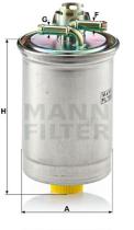 Mann Filter WK823 - FILTRO COMBUSTIBLE CAR