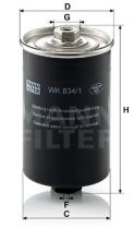 Mann Filter WK8341 - FILTRO COMBUSTIBLE CAR