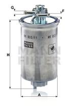 Mann Filter WK85311 - FILTRO COMBUSTIBLE CAR