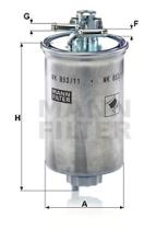 Mann Filter WK85311 - FILTRO COMBUSTIBLE