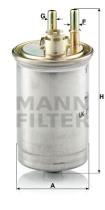 Mann Filter WK8537 - FILTRO COMBUSTIBLE CAR