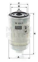 Mann Filter WK8546 - FILTRO COMBUSTIBLE