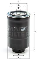 Mann Filter WK9406X - FILTRO COMBUSTIBLE