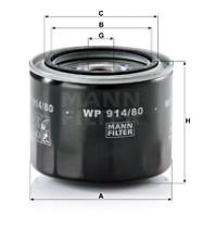 Mann Filter WP91480 - FILTRO ACEITE