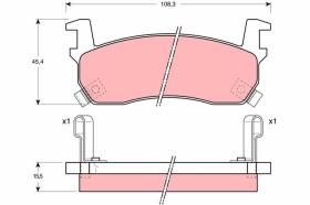 Trw GDB1004 - PRODUCTO