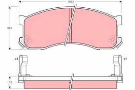 Trw GDB1037 - PRODUCTO