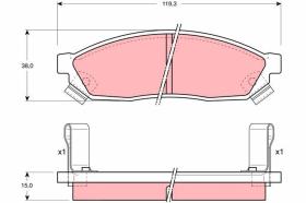 Trw GDB1038 - PRODUCTO