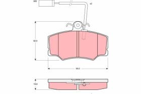 Trw GDB1045 - PRODUCTO