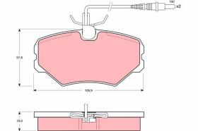 Trw GDB1051 - PRODUCTO