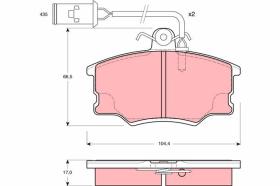 Trw GDB1054 - PRODUCTO