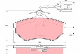 Trw GDB1057 - PRODUCTO