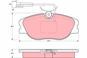 Trw GDB1058 - PRODUCTO