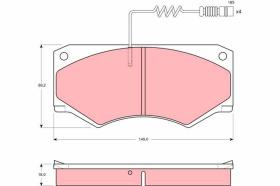 Trw GDB1067 - PRODUCTO
