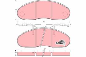 Trw GDB1077 - PRODUCTO