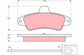 Trw GDB1112 - PRODUCTO