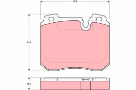 Trw GDB1161 - PRODUCTO
