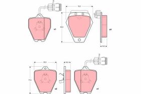 Trw GDB1162 - PRODUCTO