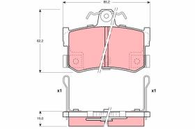 Trw GDB1169 - PRODUCTO