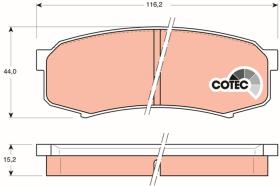 Trw GDB1182 - PRODUCTO
