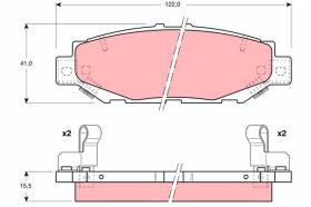 Trw GDB1185 - PRODUCTO