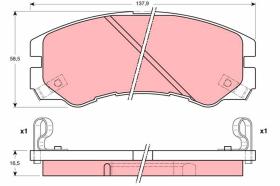 Trw GDB1186 - PRODUCTO