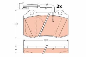 Trw GDB1191 - PRODUCTO