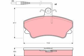 Trw GDB1203 - PRODUCTO
