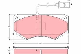 Trw GDB1248 - PRODUCTO