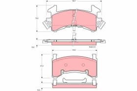 Trw GDB1272 - PRODUCTO