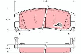 Trw GDB1309 - PRODUCTO