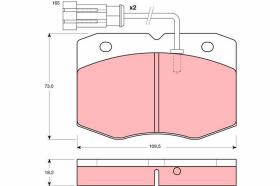 Trw GDB1356 - PRODUCTO