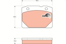 Trw GDB140 - PRODUCTO