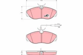 Trw GDB1425 - PRODUCTO