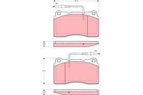 Trw GDB1431 - PRODUCTO