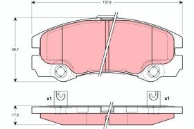 Trw GDB1436 - PRODUCTO