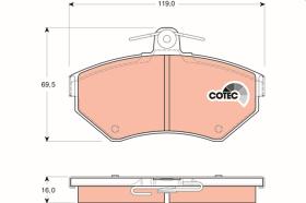 Trw GDB1437 - PRODUCTO