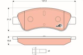 Trw GDB1463 - PRODUCTO