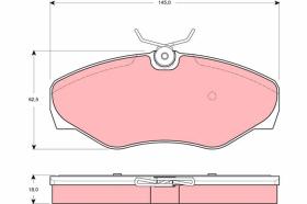 Trw GDB1466 - PRODUCTO