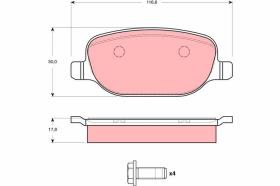 Trw GDB1490 - PRODUCTO