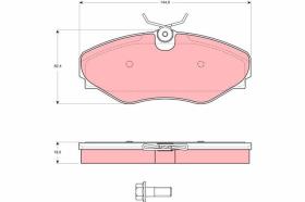 Trw GDB1574 - PRODUCTO