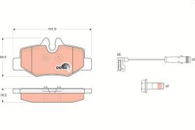 Trw GDB1601 - PRODUCTO