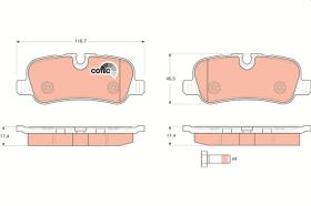 Trw GDB1632 - PRODUCTO