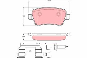 Trw GDB1638 - PRODUCTO