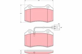 Trw GDB1644 - PRODUCTO